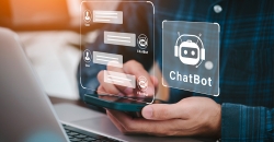 Image to illustrate the content of the post on chatbots