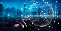 Image representing the world and the data around it